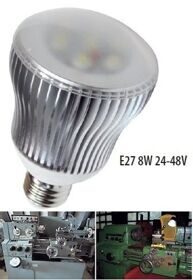 Светодиодная лампа Geniled Е27 8W 24-48V